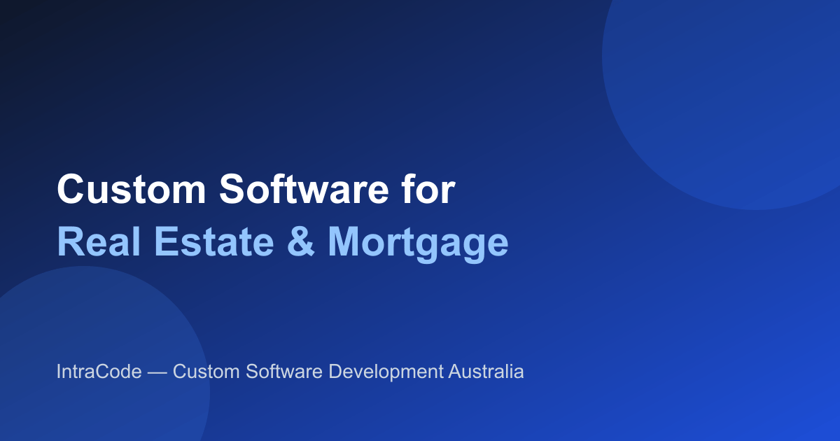 Real estate agent reviewing property leads on a custom software dashboard